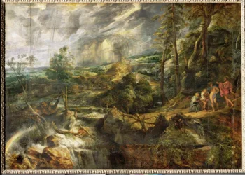 Landscape in a Thunderstorm
